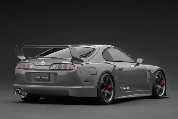 [IGNITION MODEL] 1:18 Toyota Supra (A80) TRD 3000GT Gun Metallic [IG3601]