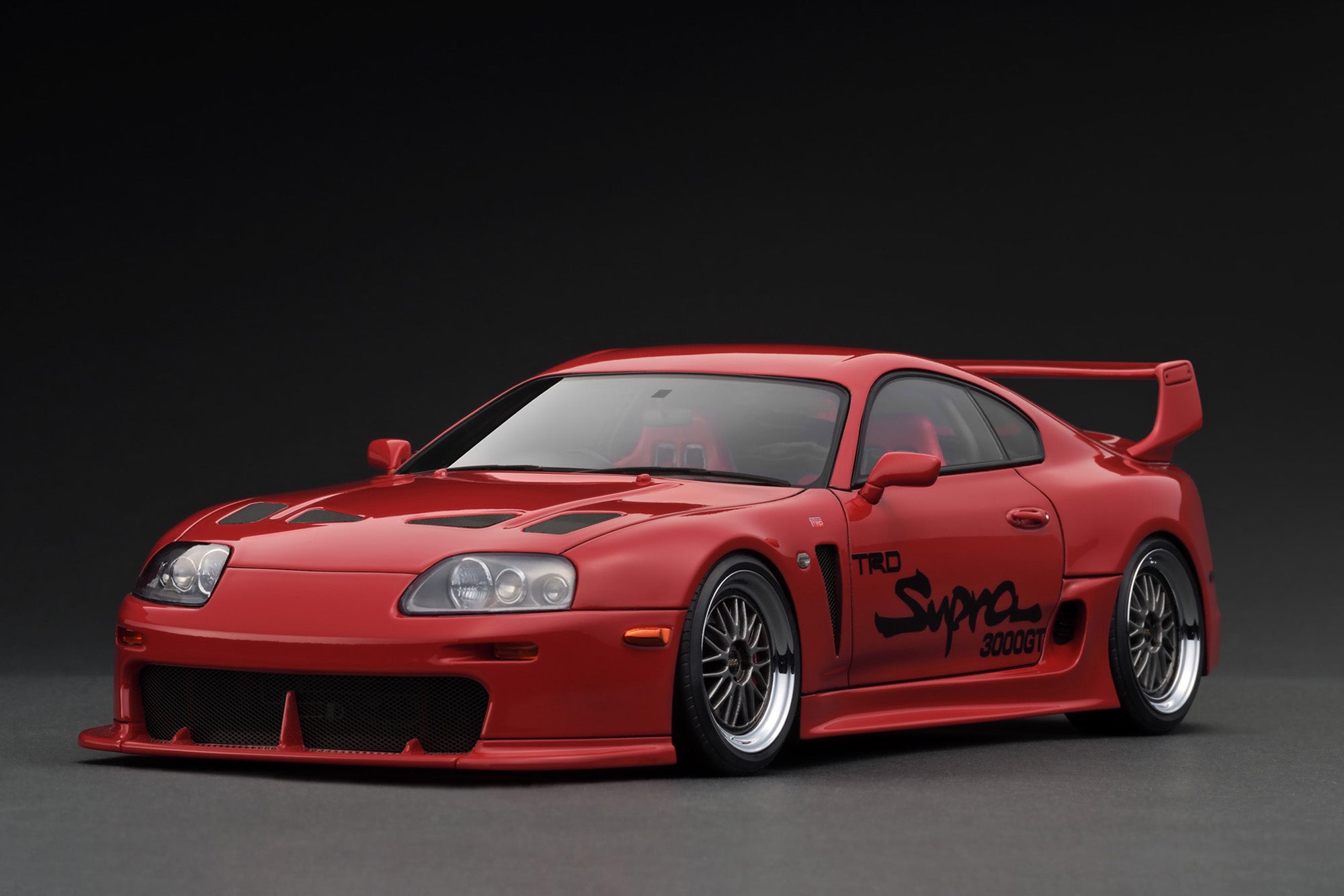 [IGNITION MODEL] 1:18 Toyota Supra (A80) TRD 3000GT Red [IG3602]
