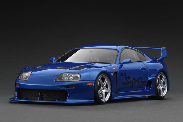 [IGNITION MODEL] 1:18 Toyota Supra (A80) TRD 3000GT Blue Metallic [IG3604]
