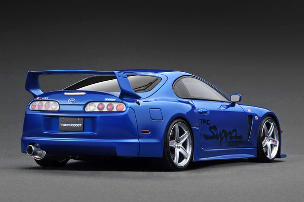 [IGNITION MODEL] 1:18 Toyota Supra (A80) TRD 3000GT Blue Metallic [IG3604]