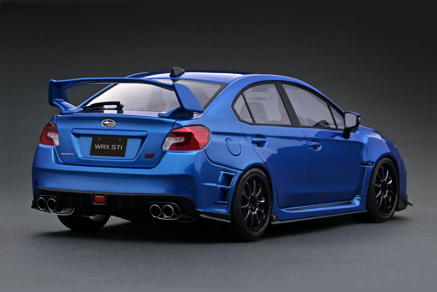 [IGNITION MODEL] 1:18 Subaru WRX (CBA-VAB) STI Blue Metallic [IG3610]