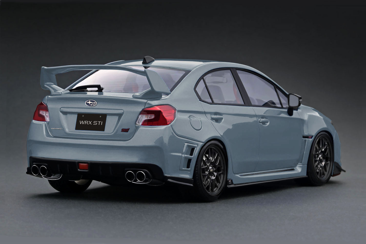 [IGNITION MODEL] 1:18 Subaru WRX (CBA-VAB) STI Gray Khaki [IG3612]