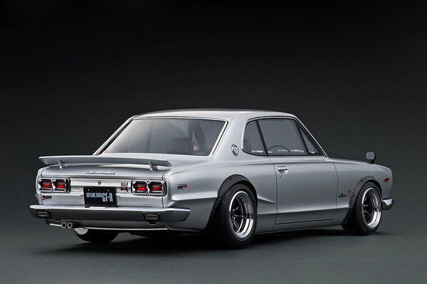 [IGNITION MODEL] 1:18 Nissan Skyline 2000 GT-R (KPGC10) Silver [IG3614]