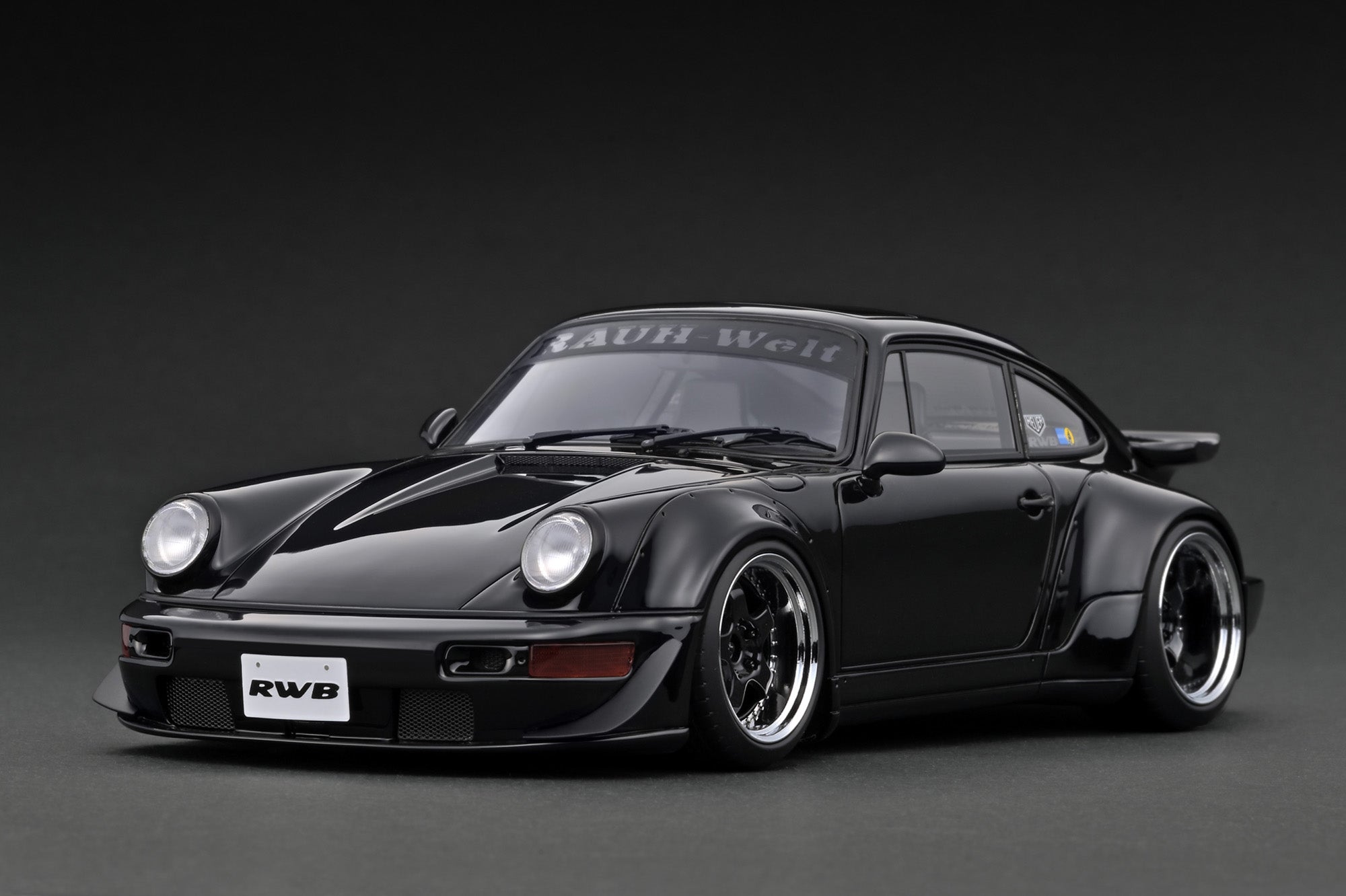 [IGNITION MODEL] 1:18 RWB 964 Black [IG3633]