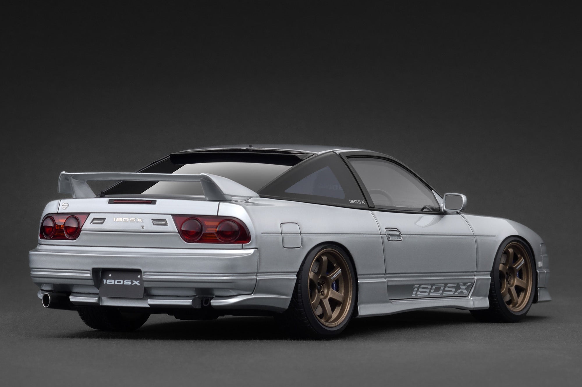 [IGNITION MODEL] 1:18 Nissan 180SX Type X (RPS13) Silver [IG3761]
