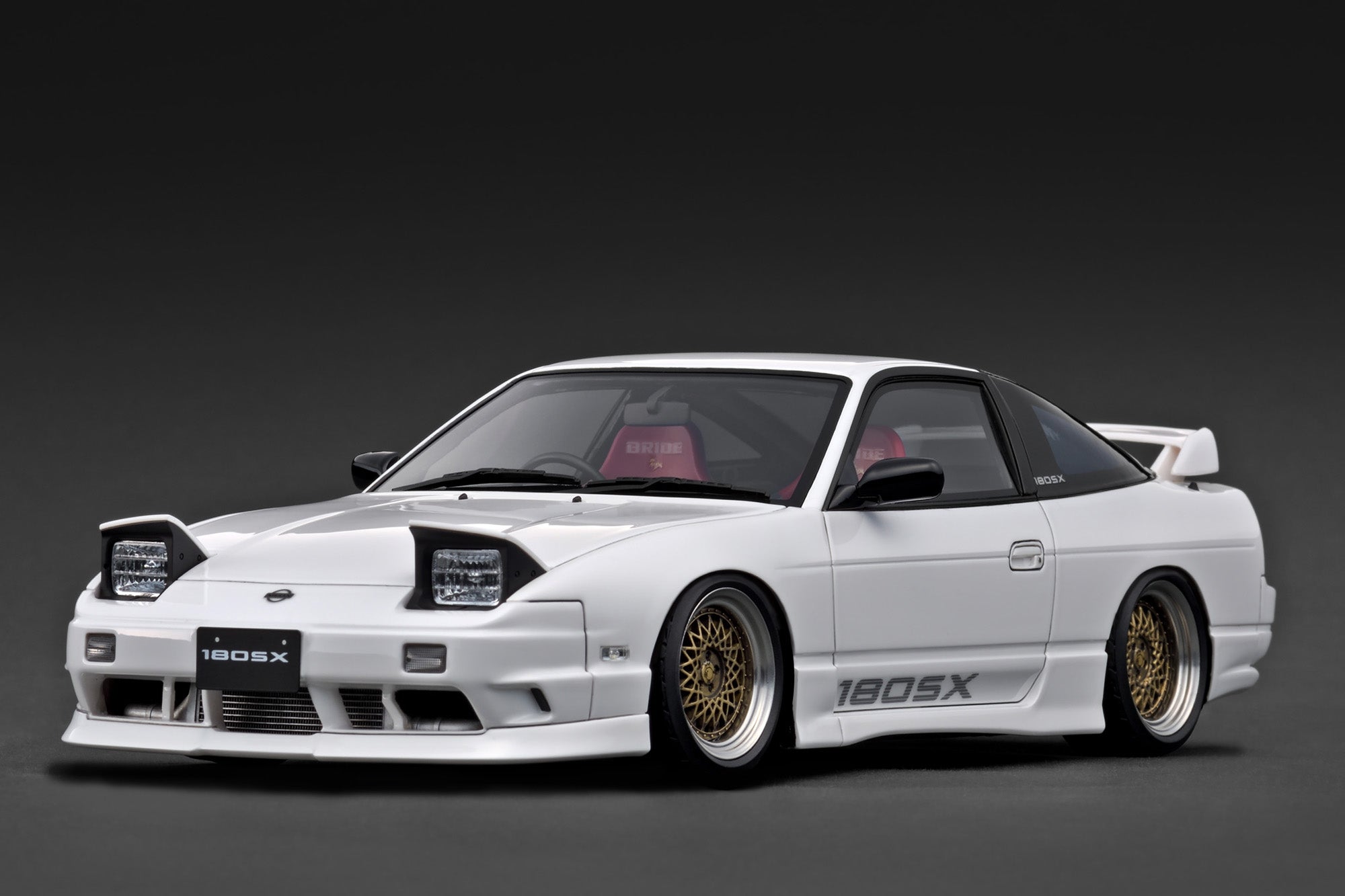 [IGNITION MODEL] 1:18 Nissan 180SX Type X (RPS13) White [IG3763]