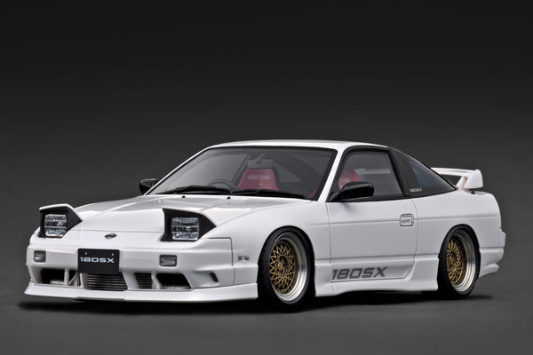 [IGNITION MODEL] 1:18 Nissan 180SX Type X (RPS13) White [IG3763]