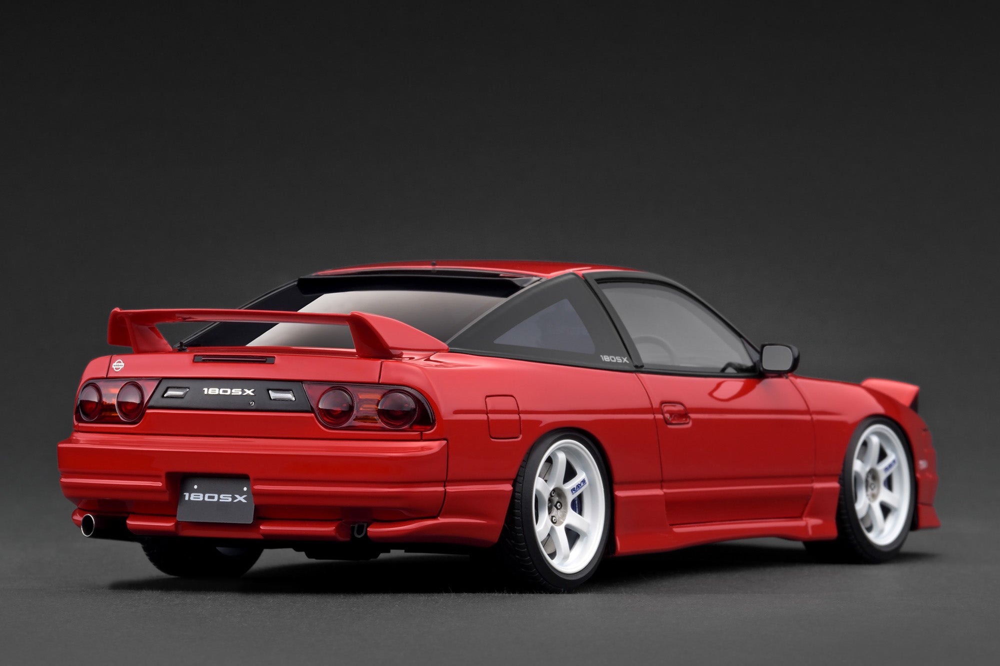 [IGNITION MODEL] 1:18 Nissan 180SX Type X (RPS13) Red [IG3764]