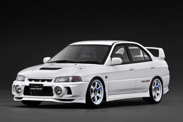 [IGNITION MODEL] 1:18 Mitsubishi Lancer Evolution IV (CN9A) White [IG3782]
