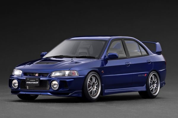 [IGNITION MODEL] 1:18 Mitsubishi Lancer Evolution IV (CN9A) Dark Blue [IG3784]