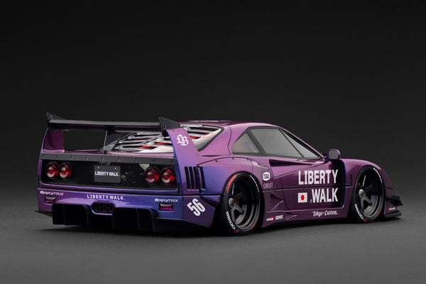 [IGNITION MODEL] 1:18 LB-Works 40 Purple Metallic [IG3790]