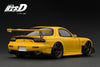 [IGNITION MODEL] 1:18 INITIAL D Mazda RX-7 (FD3S) Yellow With Mr. Keisuke Takahashi [IG3800]