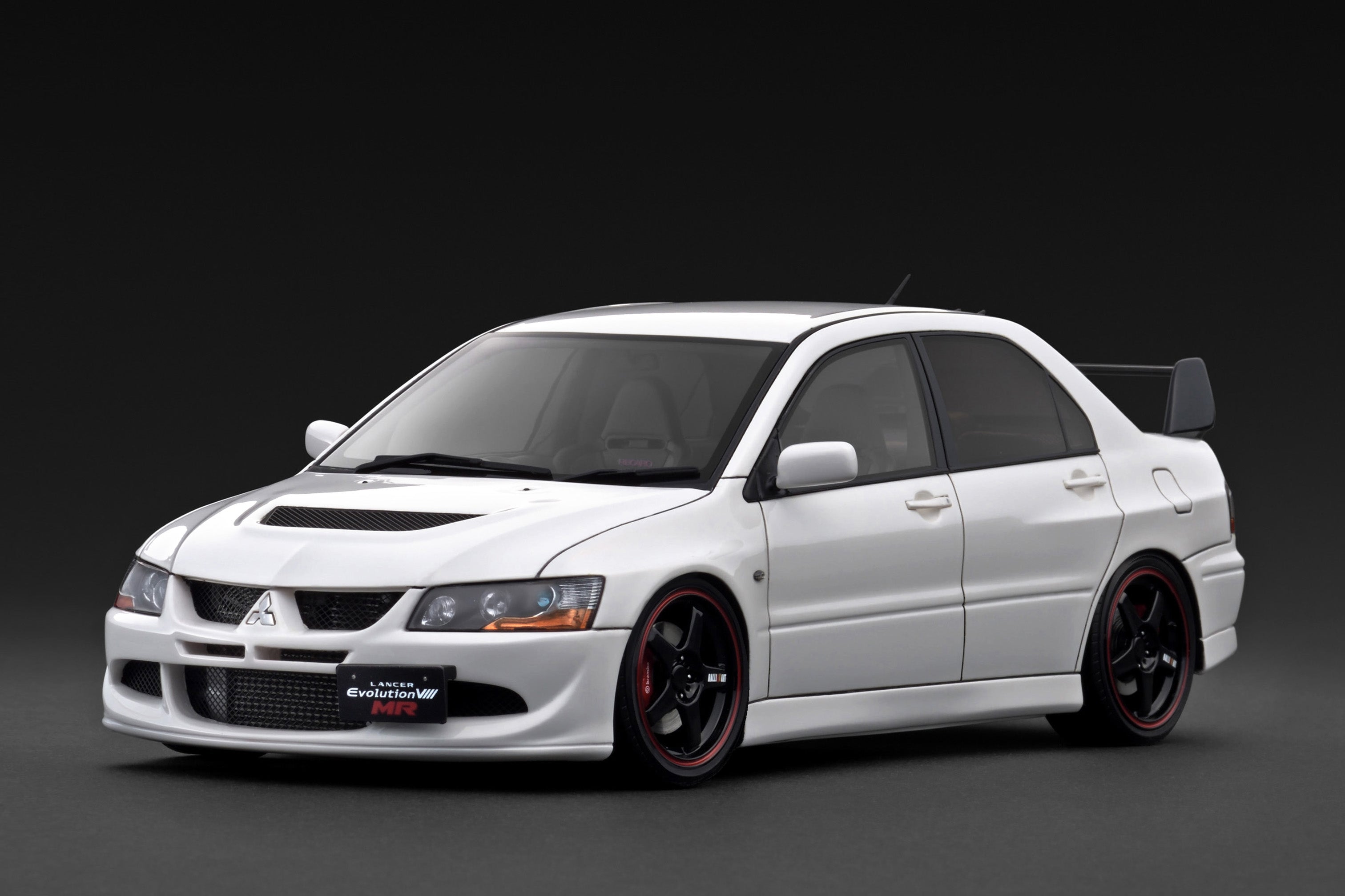 [IGNITION MODEL] 1:18 Mitsubishi Lancer Evolution VIII MR (CT9A) White [IG3836]