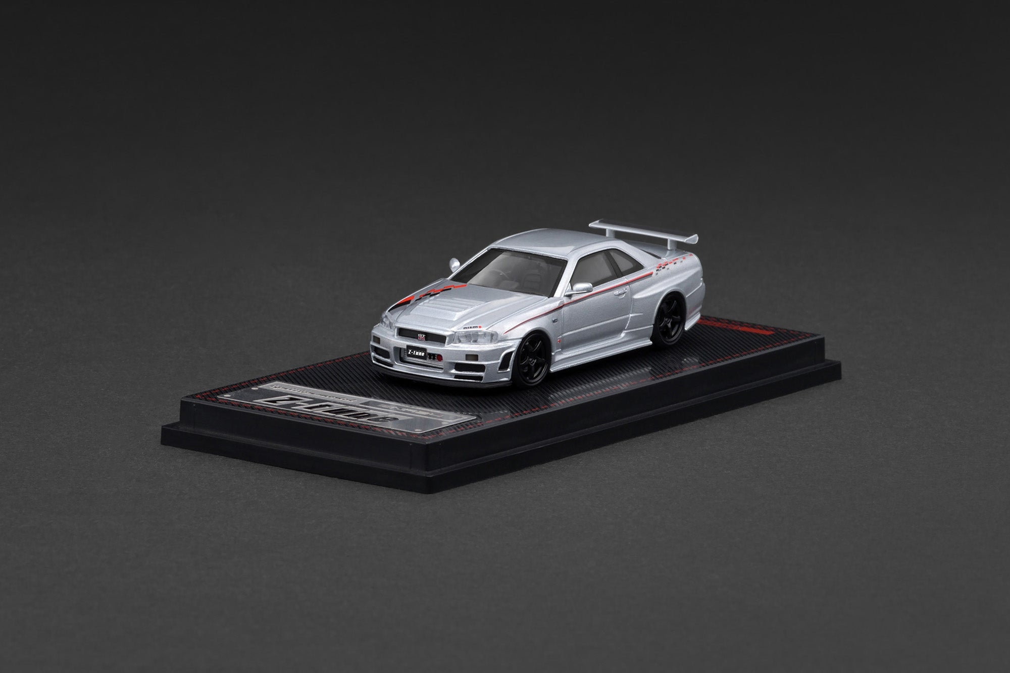 [IGNITION MODEL] 1:64 Nismo R34 GT-R Z-Tune Silver [IG3840]