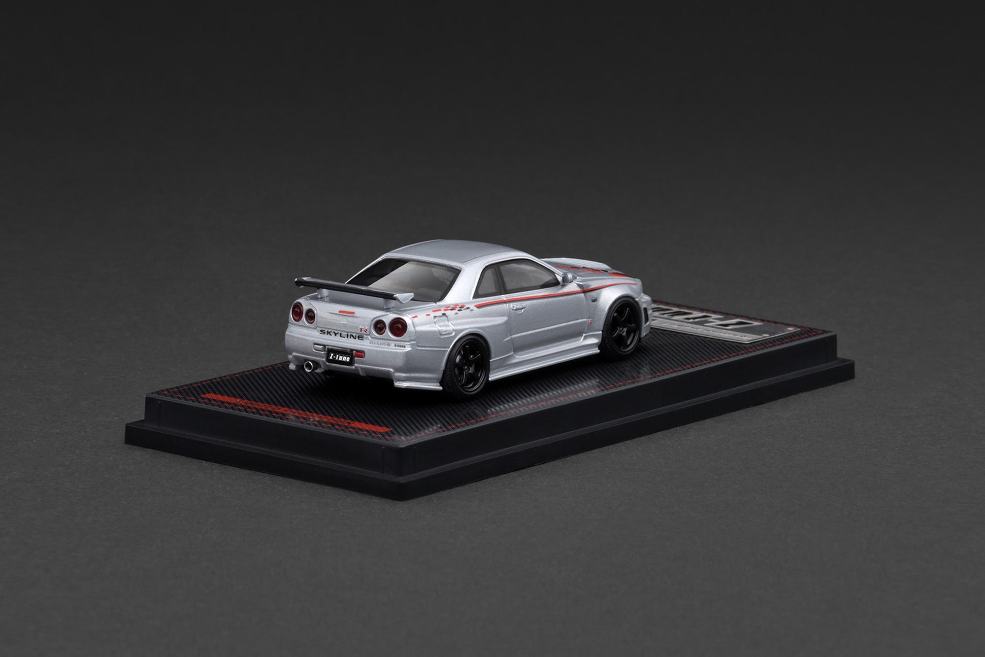 [IGNITION MODEL] 1:64 Nismo R34 GT-R Z-Tune Silver [IG3840]