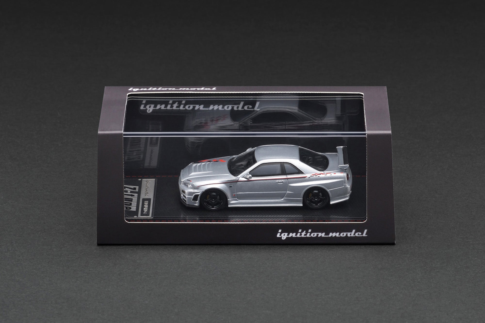 [IGNITION MODEL] 1:64 Nismo R34 GT-R Z-Tune Silver [IG3840]
