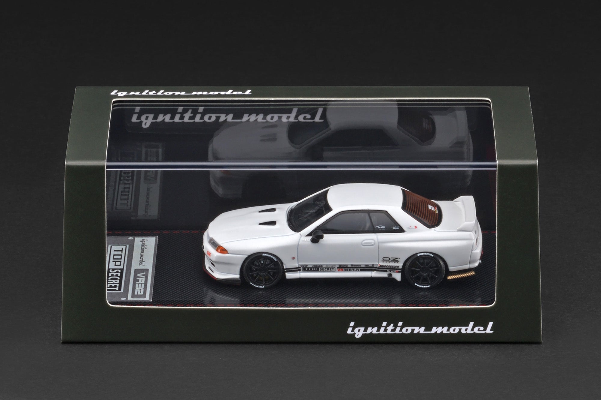 [IGNITION MODEL] 1:64 TOP SECRET GT-R (VR32) White [IG3844]