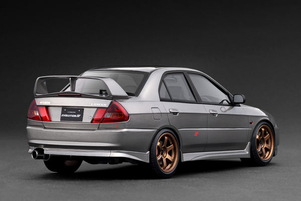 [IGNITION MODEL] 1:18 Mitsubishi Lancer Evolution IV (CN9A) Gun Metallic [IG3851]