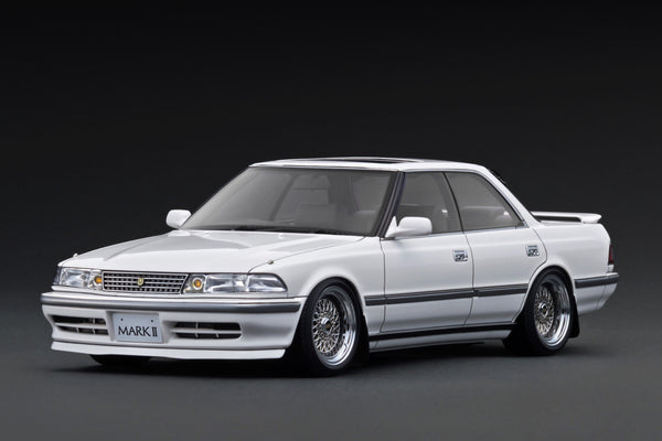 [IGNITION MODEL] 1:18 Toyota Mark Ⅱ2.5 Grande Limited (GX81) White [IG3853]