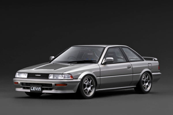 [IGNITION MODEL] 1:18 Toyota Corolla Levin GT Apex (AE92) Gun Metallic [IG3867]