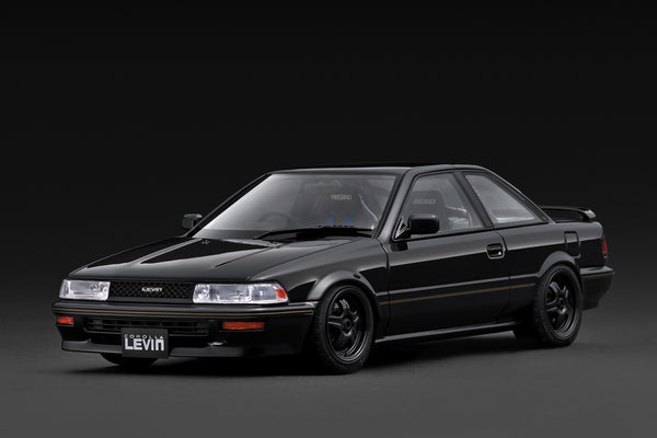 [IGNITION MODEL] 1:18 Toyota Corolla Levin GT Apex (AE92) Black [IG3869]