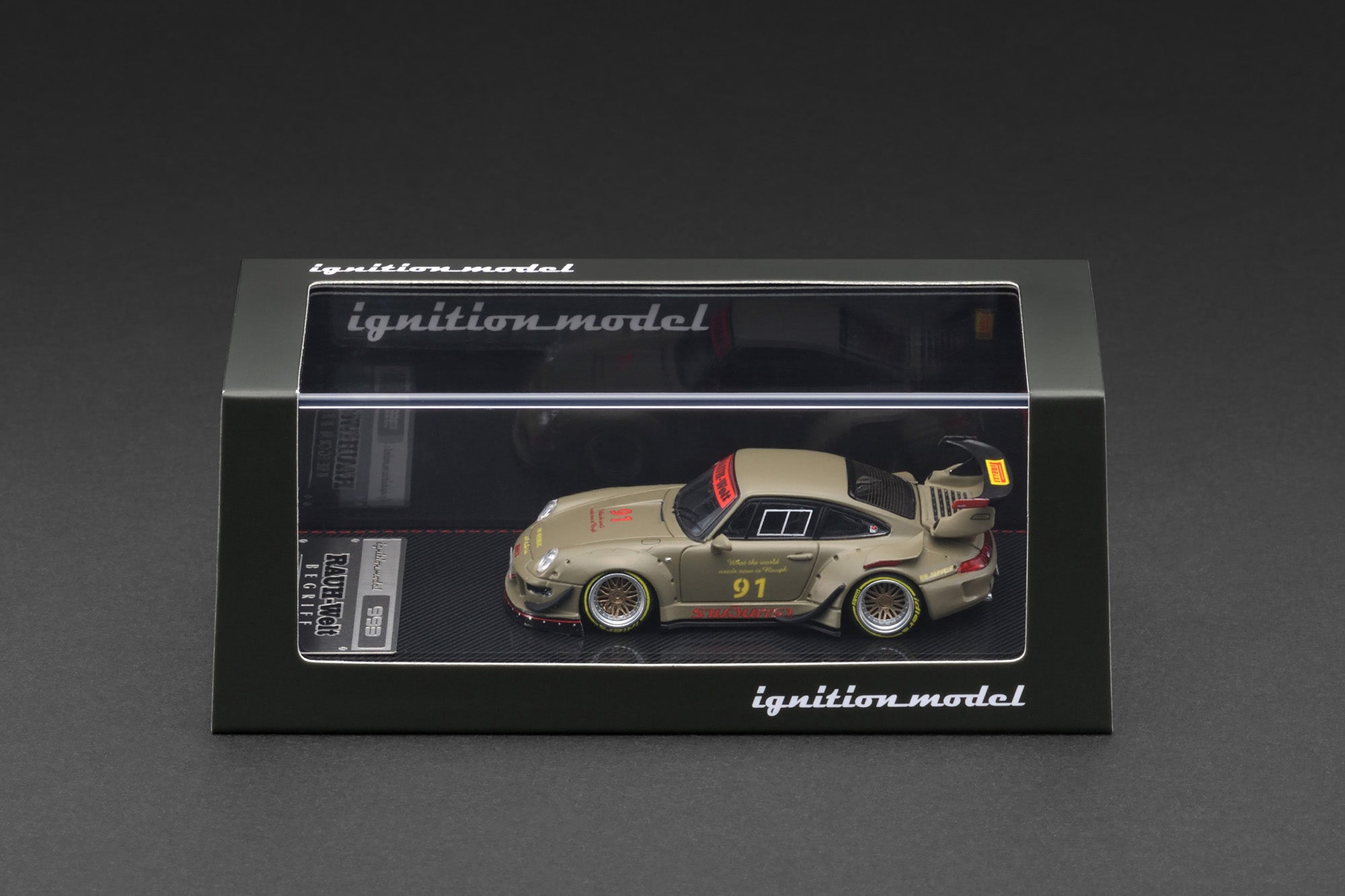 [IGNITION MODEL] 1:64 RWB 993 Matte Green [IG3873]