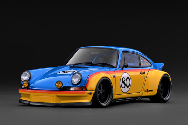 [IGNITION MODEL] 1:18 RWB Backdate Yellow/Blue [IG3877]