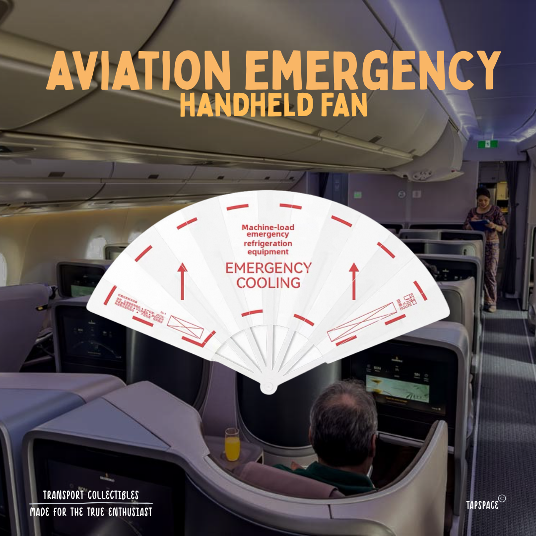 Aviation Handheld Plastic Fan