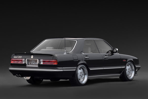 [IGNITION MODEL] 1:18 Nissan Cedric Cima (Y31) Black [IG3904]