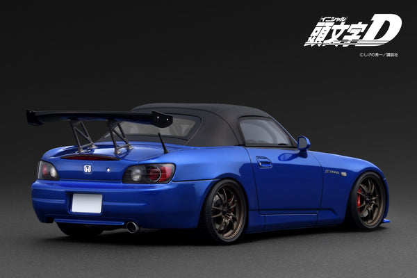 [IGNITION MODEL] 1:18 INITIAL D Honda S2000 (AP1) Blue Metallic [IG3916]