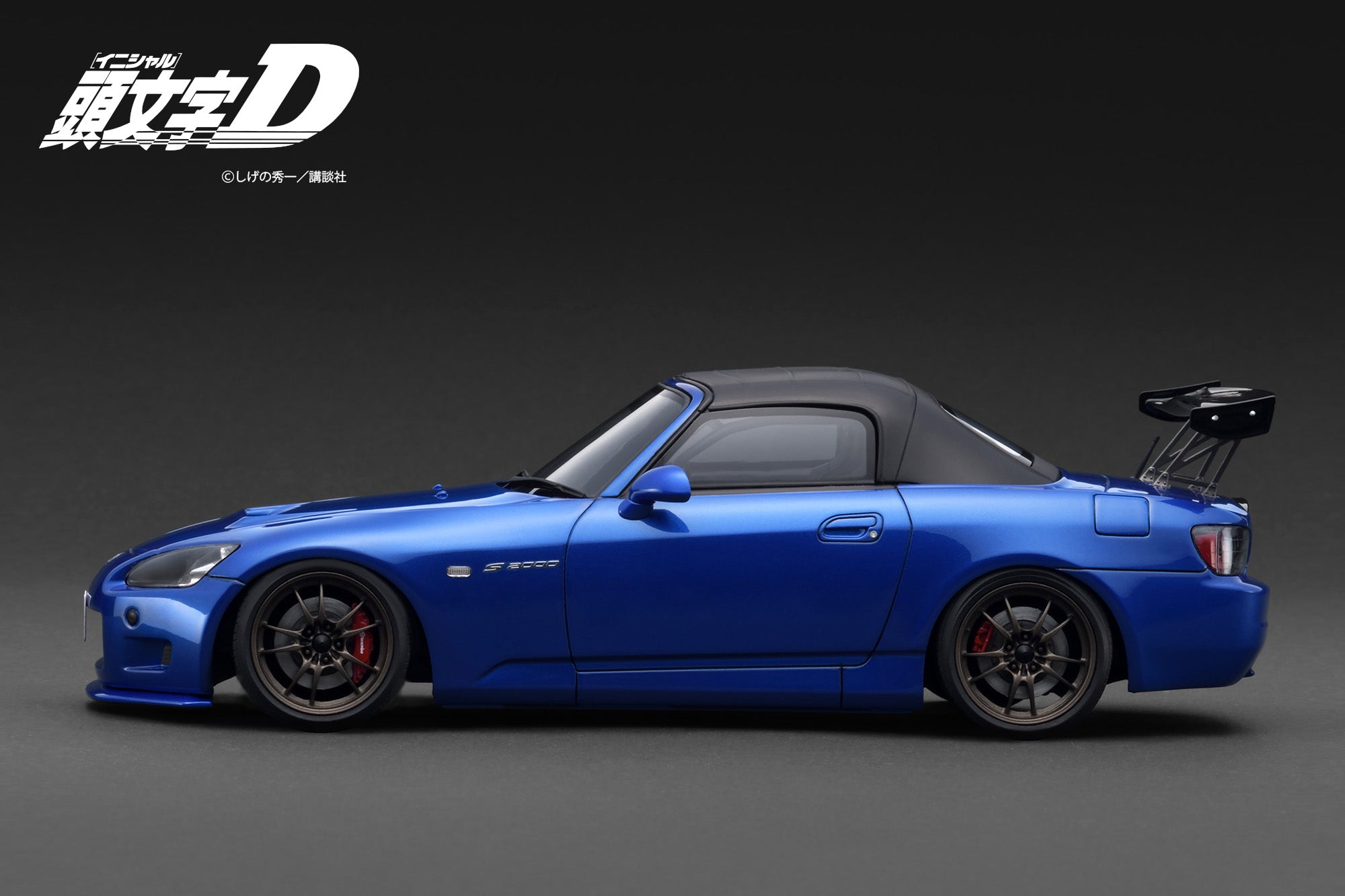 [IGNITION MODEL] 1:18 INITIAL D Honda S2000 (AP1) Blue Metallic [IG3916]