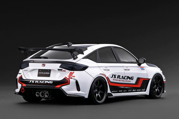 [IGNITION MODEL] 1:18 Honda Civic Type-R J'S Racing (FL5) White *Demo Car [IG3933]