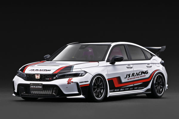 [IGNITION MODEL] 1:18 Honda Civic Type-R J'S Racing (FL5) White [IG3934]