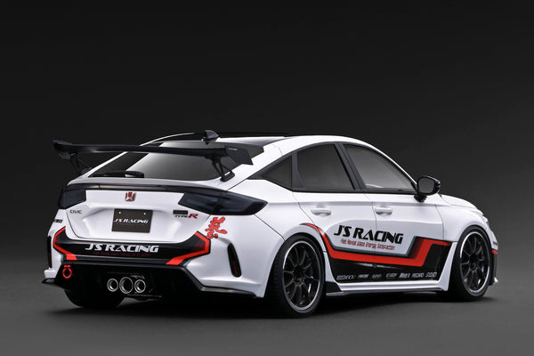 [IGNITION MODEL] 1:18 Honda Civic Type-R J'S Racing (FL5) White [IG3934]