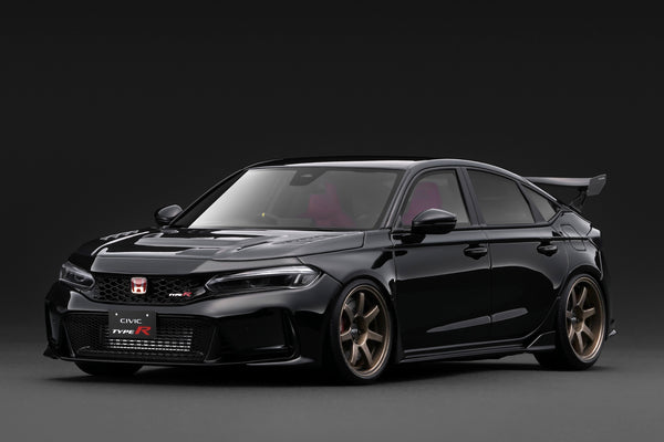 [IGNITION MODEL] 1:18 Honda Civic Type R J'S Racing (FL5) Black [IG3936]