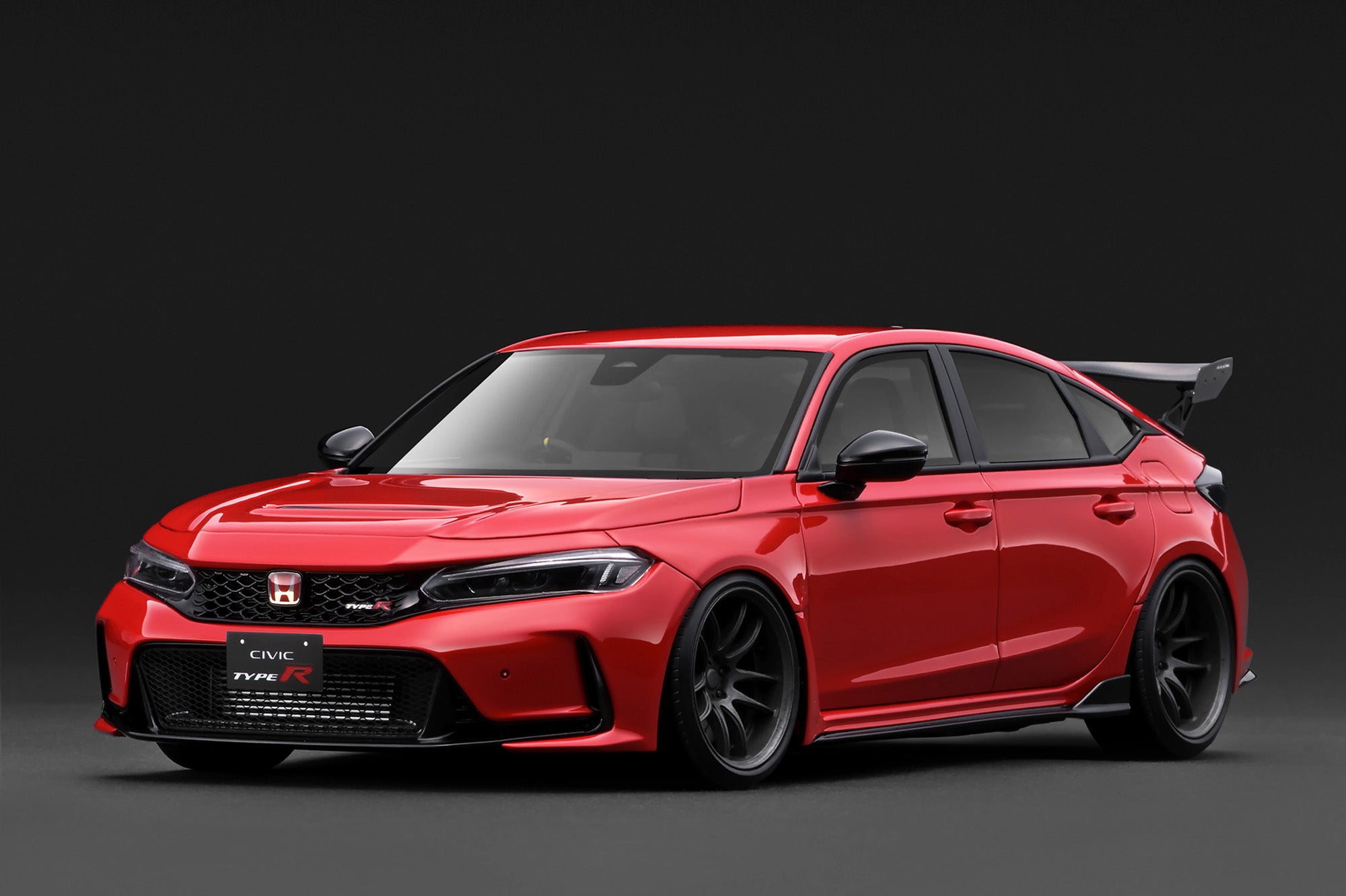 [IGNITION MODEL] 1:18 Honda Civic Type-R J'S Racing (FL5) Red [IG3937]