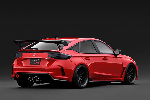 [IGNITION MODEL] 1:18 Honda Civic Type-R J'S Racing (FL5) Red [IG3937]