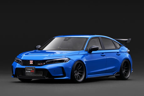 [IGNITION MODEL] 1:18 Honda Civic Type-R J'S Racing (FL5) Light Blue [IG3938] - Toy Space Diecast Online Store Singapore