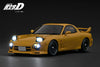 [IGNITION MODEL] 1:18 INITIAL D Mazda RX-7 Mazda Speed A-Spec (FD3S) Yellow Sound & LED Version [IG3940]