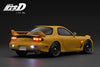 [IGNITION MODEL] 1:18 INITIAL D Mazda RX-7 Mazda Speed A-Spec (FD3S) Yellow Sound & LED Version [IG3940]