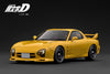 [IGNITION MODEL] 1:18 INITIAL D Mazda RX-7 Mazda Speed A-Spec (FD3S) Yellow With Mr. Keisuke Takahashi [IG3941]