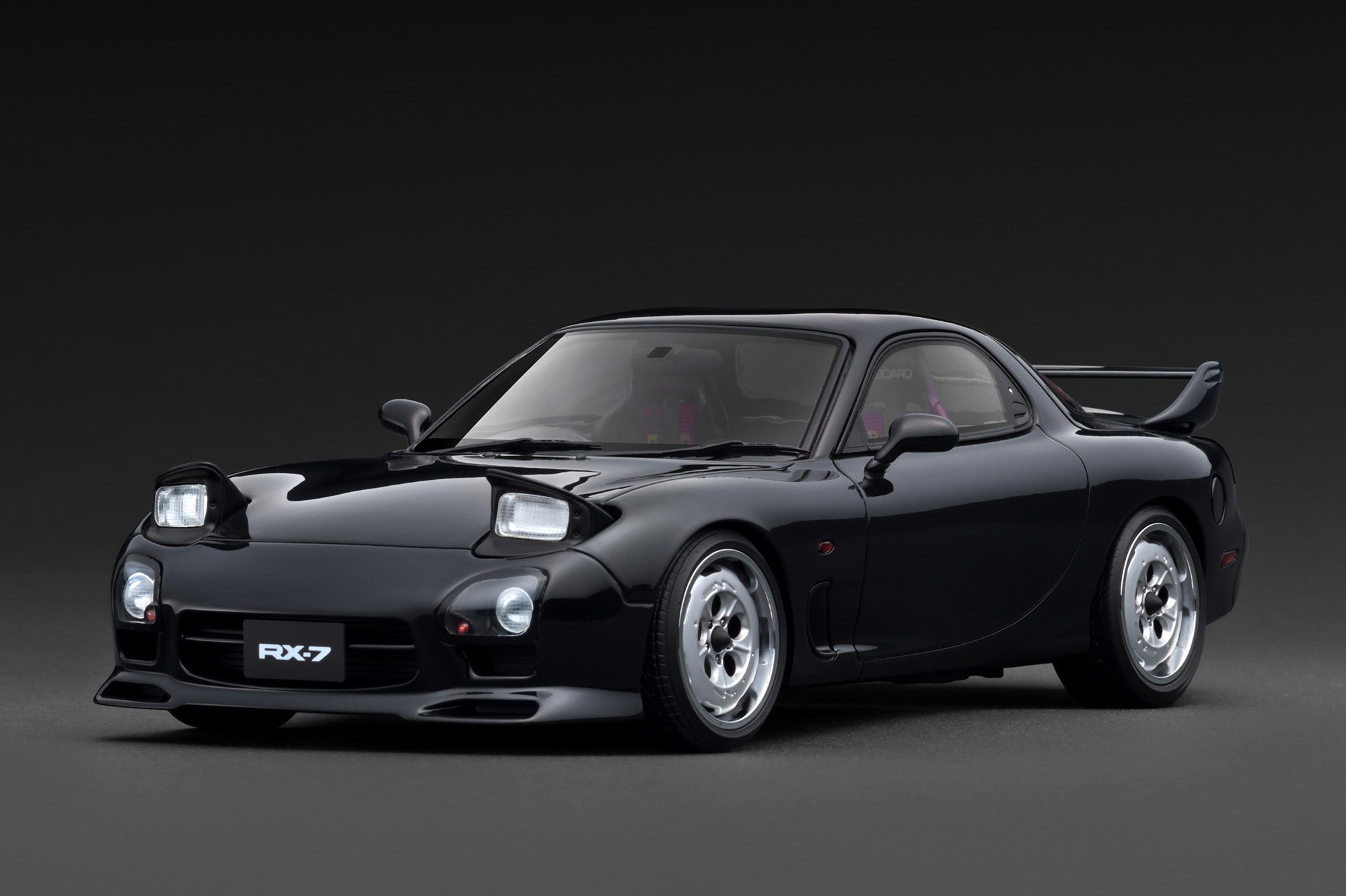 [IGNITION MODEL] 1:18 Mazda RX-7 Mazda Speed A-Spec (FD3S) Black [IG3943]
