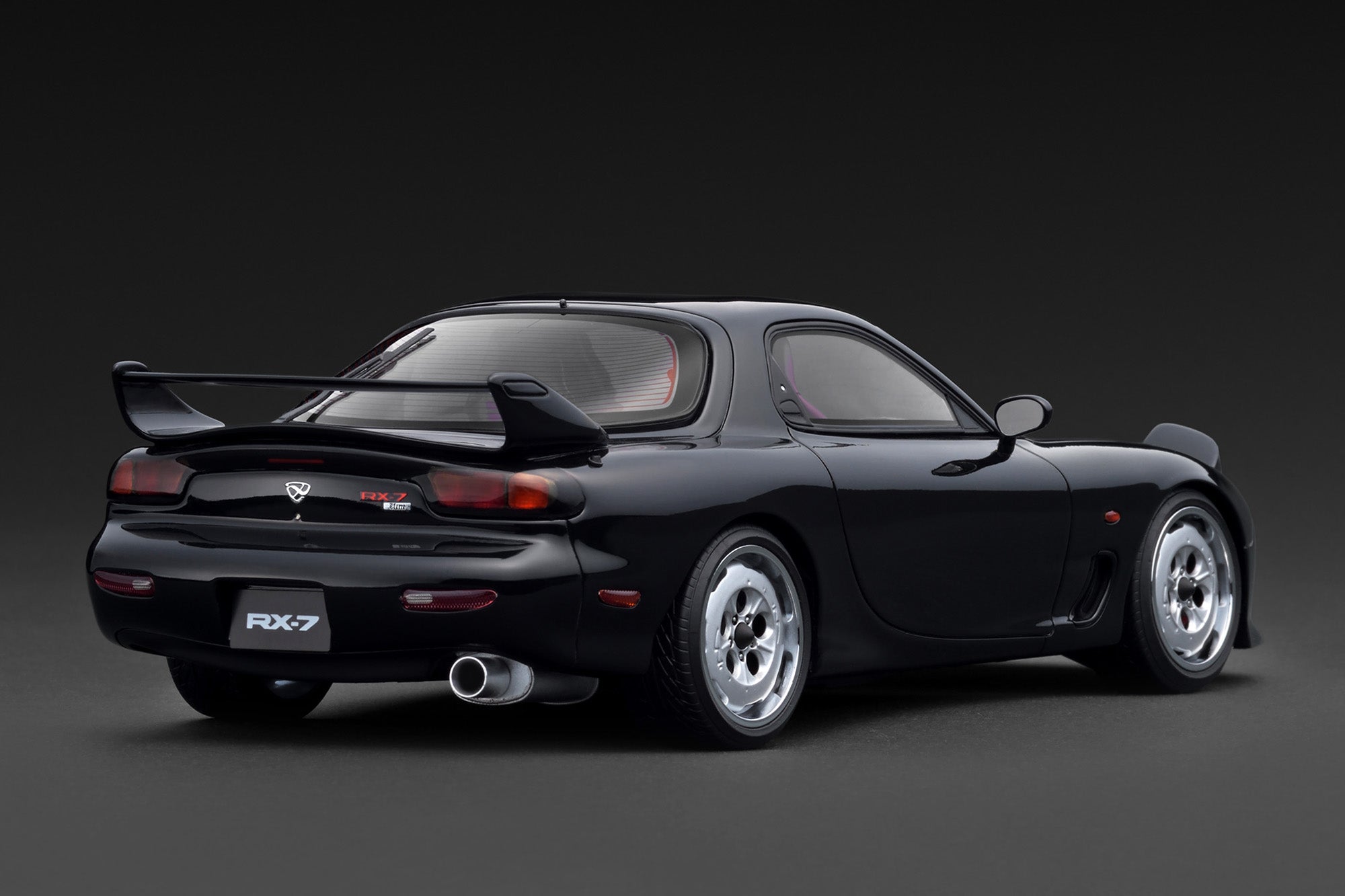 [IGNITION MODEL] 1:18 Mazda RX-7 Mazda Speed A-Spec (FD3S) Black [IG3943]