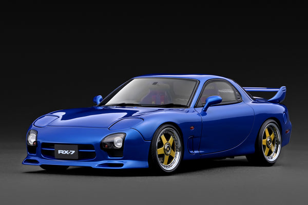 [IGNITION MODEL] 1:18 Mazda RX-7 Mazda Speed A-Spec (FD3S) Blue Metallic [IG3944]
