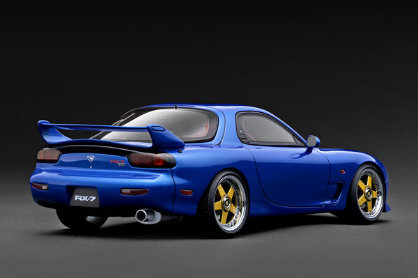 [IGNITION MODEL] 1:18 Mazda RX-7 Mazda Speed A-Spec (FD3S) Blue Metallic [IG3944]