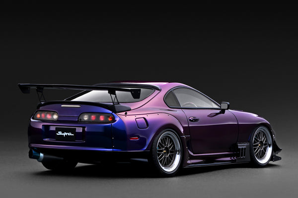 [IGNITION MODEL] 1:18 Toyota Supra RZ (JZA80) Purple Metallic [IG3947]