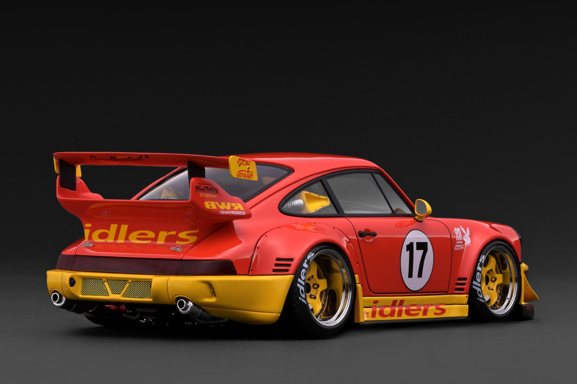 [IGNITION MODEL] 1:18 RWB 964 Red / Yellow [IG3948] - Toy Space Diecast Online Store Singapore