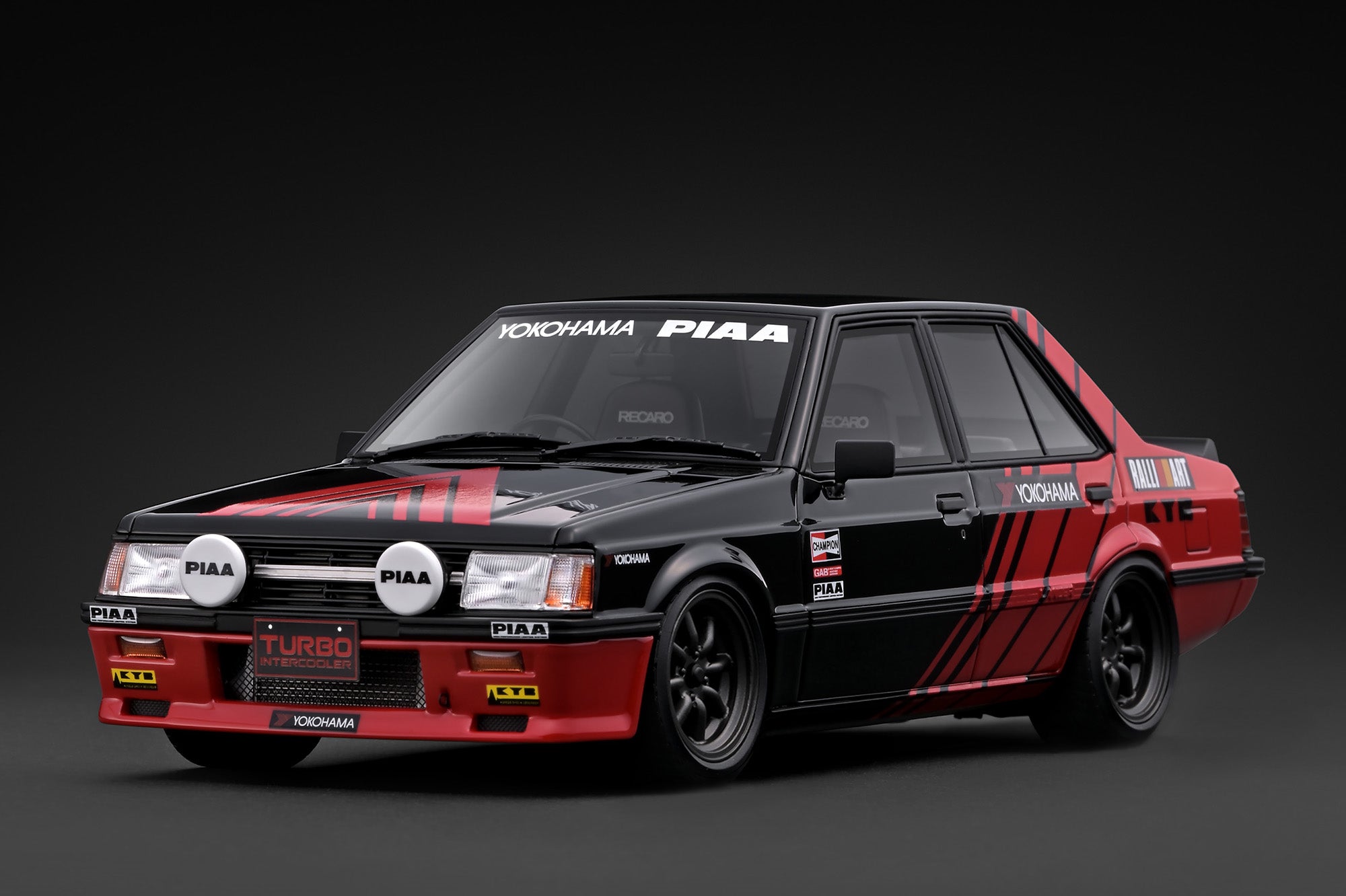 [IGNITION MODEL] 1:18 Mitsubishi Lancer EX GSR Turbo (A175A) Black [IG3968]