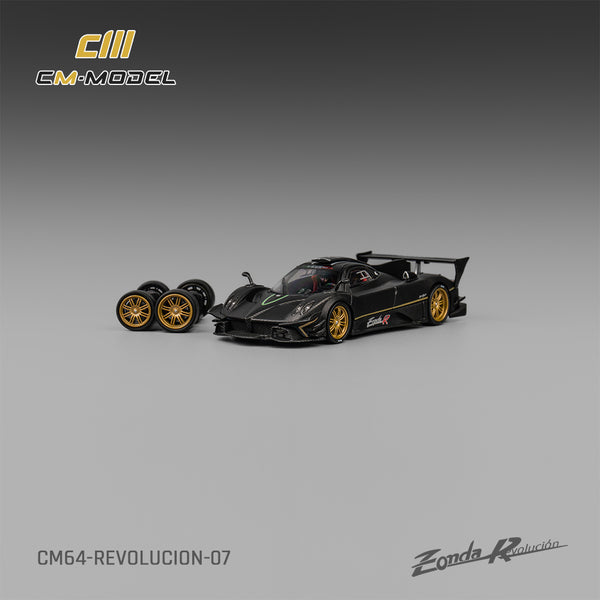 [CM MODEL] 1:64 Pagani Zonda Rev Dry Carbon