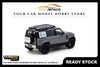 [TARMAC WORKS] 1:64 Land Rover Defender 110 Grey Metallic - GLOBAL64